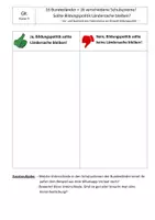 Vorschau - Stundenentwürfe - Pro & Contra Föderalismus am Beispiel Bildung - Seite 1