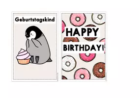 Vorschau - Poster - Geburtstagsschilder Pinguin | Aufsteller Pinguinklasse - Seite 3