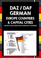 Vorschau - Stationenlernen - GERMAN EUROPEAN POSTERS & QUIZZES MINI-BUNDLE - Seite 3