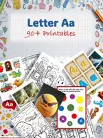 förhandsvisning - Alphabet Activities | Letter A | Printables for Kids - försättsblad