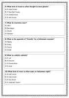 anteprima - Esercizi - Completare frasi a tema Halloween con vocaboli appropriati - Pagina 3
