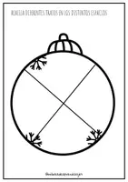 Vista previa - Manualidades / Dibujos para colorear - Grafismo NAVIDAD - página 1