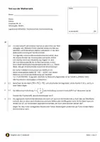 Vorschau - Arbeitsblätter - Vektorrechnung Anwendungsaufgabe Satellit für Test / Klassenarbeit - Seite 1