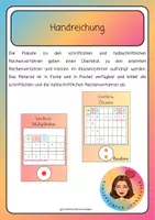 Vorschau - Poster - Schriftliche und Halbschriftliche Rechenverfahren - Plakate - Seite 1