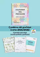 Vista previa - Para docentes: organización, planificación y formación - Cuaderno del profesor 25/26 - El Cajón de Maya - Portada