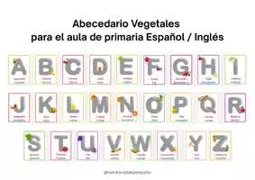 Vista previa - Unidades / Secuencias / Situaciones de Aprendizaje - Abecedario vegetales - Portada
