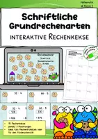 Vorschau - Spiele - Interaktives Lernspiel "Rechenkekse" – Grundrechenarten (ZR 1000) - Deckblatt