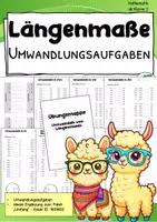 Vorschau - Arbeitsblätter - Umfang berechnen – MEGA-Komplettpaket mit Lösungen | ab Klasse 3 - Seite 1