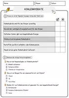 Vorschau - Arbeitsblätter - Kohlenhydrate Arbeitsblätter mit Fragen + Lösungen Musik Lesetext - Seite 2