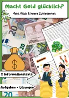 Vorschau - Arbeitsblätter - Glück Materialpaket: Geld, Konsum & Lebensfreude - Seite 1