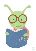 Vorschau - Arbeitsblätter - Leseraupe für den Klassenraum - Große Leseraupe / Plakate - Seite 1