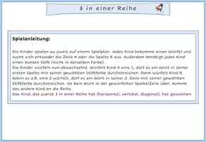 Vorschau - Arbeitsblätter - Spielend Wortarten lernen - Sprachspiel im Winter mit Selbstkontrolle - Seite 2