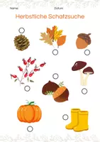 Vorschau - Arbeitsblätter - Elementarpädagogik_Mein bunter Herbst - Deckblatt