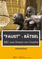 Vorschau - Arbeitsblätter - Lektüre - ABC zu Goethes "Faust I" - Deckblatt