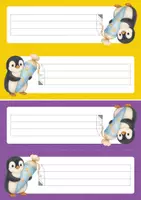 Vorschau - Anderer Materialtyp - Namensschilder Klassentier Pinguin / Pinguinklasse - Seite 3