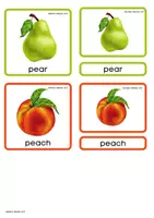 Προεπισκόπηση - Flashcards - fruit cards (κάρτες 3 μερών) montessori - Σελίδα 3