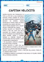 anteprima - Esercizi - Comprensione del testo - 3 storie a tema Supereroi - Pagina 1