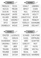 Vorschau - Stationenlernen - Klammerkarten Nomen Wortarten erkennen - mit Deckblatt - Seite 3