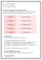 anteprima - Schede informative - Distinguere il predicato verbale dal soggetto - Pagina 3