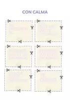 Vista previa - Tarjetas / Manipulativos - Con calma I Material descargable - página 2