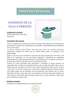 Vista previa - Hojas de trabajo - Dinámica de la olla a presión I Material descargable - Portada