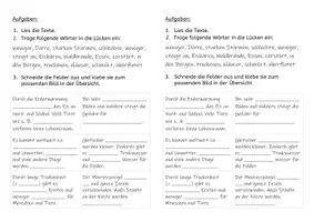 Vorschau - Arbeitsblätter - Folgen des Klimawandels Übersicht Erderwärmung differenziert - Seite 1