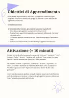 anteprima - Piani di lezione - Classificare gruppi di persone o cose utilizzando aggettivi sostantivati - PL - Pagina 1