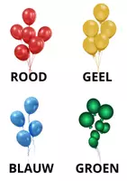 Voorbeeld - ballon zoektocht - tellen - 3de kleuterklas - Voorblad