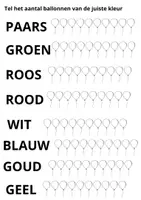 Voorbeeld - ballon zoektocht - tellen - 3de kleuterklas - Pagina 2