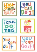 Aperçu - Cartes / Images - Motivation cards my school year goal - Page 1
