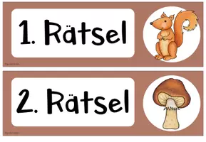 Vorschau - Arbeitsblätter - Mini Escape Room: Herbst (1. Klasse) - Deutsch - Seite 3