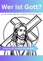 Vorschau - Arbeitsblätter - Wer ist Gott? – Biblische Gottesbilder - Deckblatt