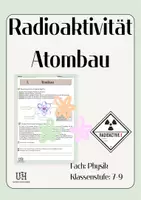 Vorschau - Arbeitsblätter - Radioaktivität Atombau - Deckblatt