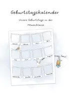Vorschau - Präsentationen/Tafelbilder - Klassentier Möwe Materialpaket - Seite 1