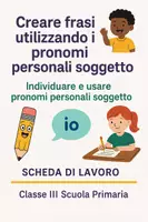 anteprima - Schede informative - RIflessione sulla lingua (schede di lavoro) - Pagina 1