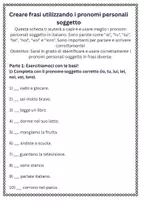 anteprima - Schede informative - RIflessione sulla lingua (schede di lavoro) - Pagina 2