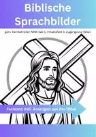Vorschau - Arbeitsblätter - Biblische Sprachbilder - Metaphern, Symbole & Bedeutung für den Glauben - Deckblatt