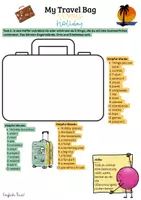 Vorschau - Stundenentwürfe - My travel Bag - Summer Holidays - Deckblatt