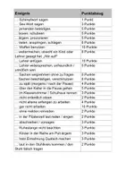 Vorschau - Anderer Materialtyp - Punkteplan mit Übersichtstabelle - Seite 1