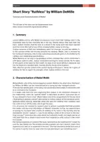 Vorschau - Arbeitsblätter - Short Story Ruthless (Wiliam DeMille) im Englischunterricht - Seite 3