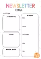 Vorschau - Anderer Materialtyp - Newsletter für die Klasse (Pro Monat oder Jahreszeit) - Seite 3