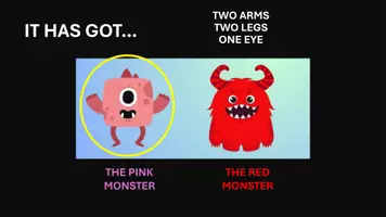 anteprima - Materiale interattivo - GUESS THE MONSTER - english body parts 👻 - Pagina 1