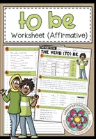 Vorschau - Arbeitsblätter - Verb to be – am, is, are – Affirmative und Personal Pronouns üben | Englisch Grammatik Arbeitsblatt 4.–5. Klasse - Deckblatt