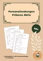 Vorschau - Arbeitsblätter - Materialpaket Latein: Tempora des Präsensstammes - Seite 1