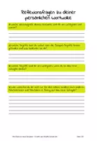 Vorschau - Arbeitsblätter - Mit Glück ins neue Schuljahr - Glücks-Wortwolke erstellen zum Schulstart (mit verschiedenen Reflexionsaufgaben) - Seite 3