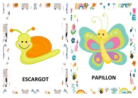 Aperçu - Jeux - Fiches comptines _ Thème les animaux - Page de couverture