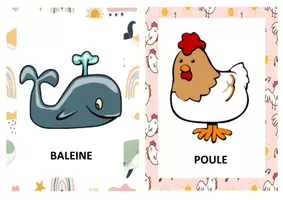Aperçu - Jeux - Fiches comptines _ Thème les animaux - Page 2
