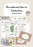 Vorschau - Unterrichtsreihen - Arbeitsmaterial - Das wundersame Leben von Timothy Green - Deckblatt
