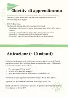 anteprima - Piani di lezione - Domande in inglese - Pronomi interrogativi - Piano di lezione - Pagina 1