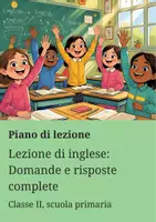 anteprima - Piani di lezione - Lezione di inglese: Domande e risposte complete - Piano di lezione - Pagina di copertina